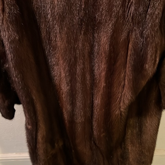 Brown Mink Full Length Coat - Picture 3 of 3
